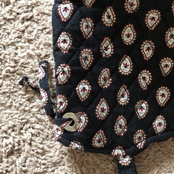 Vera Bradley black and white patterned purse - Picture 9 of 13